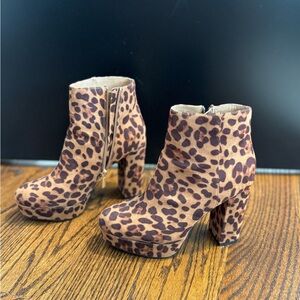 BAMBOO Brown Ankle Boots Stylish Booties